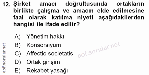 Soru 12