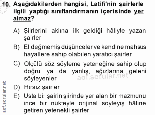 Soru 10