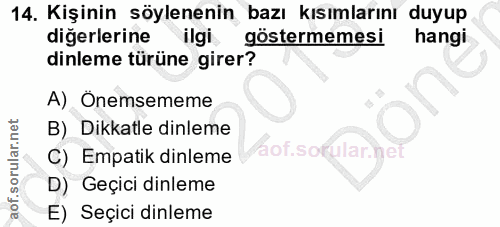 Soru 14