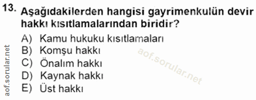 Soru 13