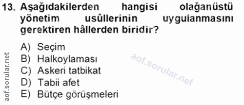 Soru 13