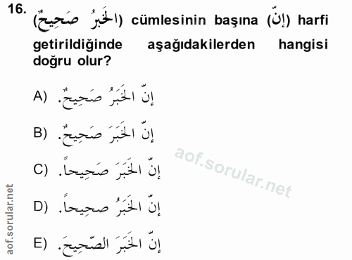 Soru 16