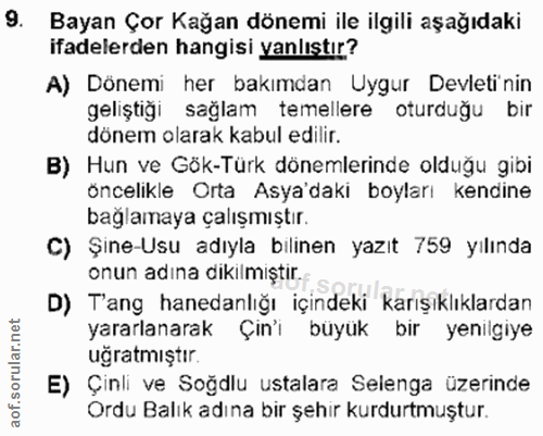 Soru 9