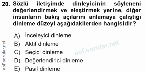 Soru 20