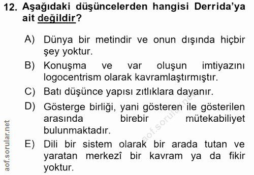 Soru 12