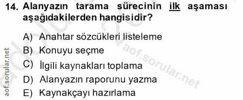 Soru 14