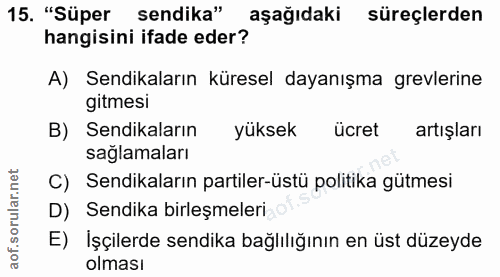 Soru 15