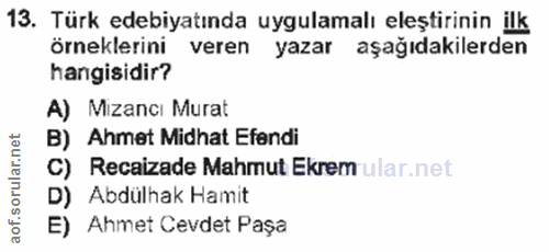 Soru 13