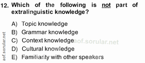 Soru 12