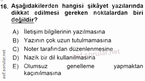 Soru 16