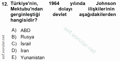 Soru 12
