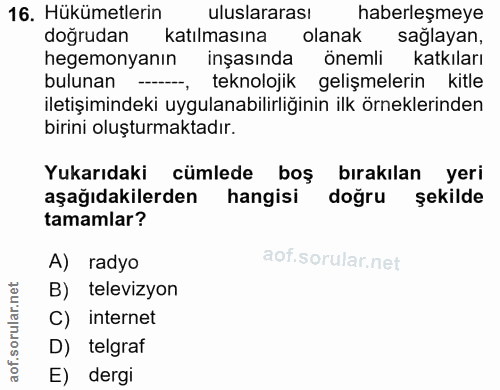 Soru 16