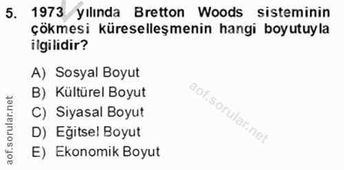 Soru 5