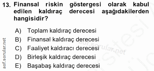 Soru 13