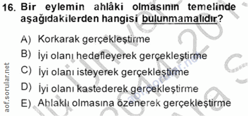 Soru 16