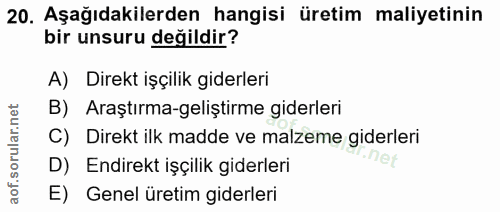Soru 20