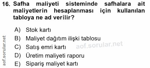 Soru 16