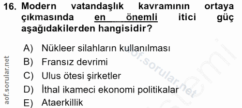 Soru 16