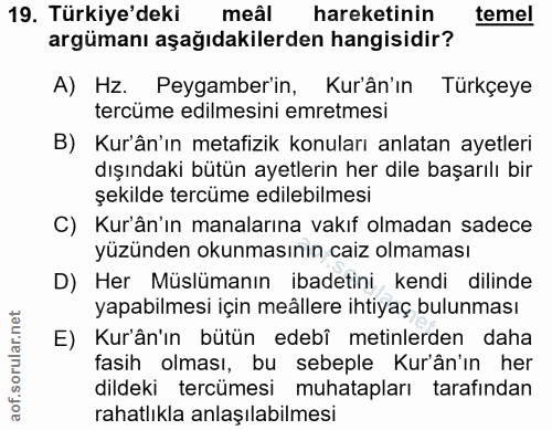 Soru 19