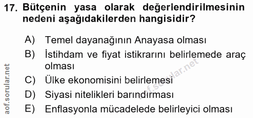 Soru 17