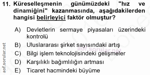 Soru 11