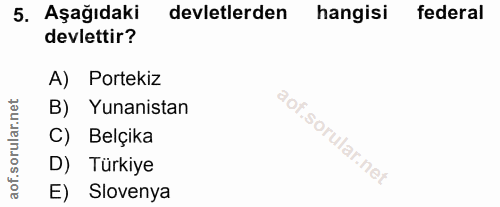 Soru 5