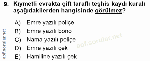 Soru 9