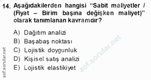 Soru 14