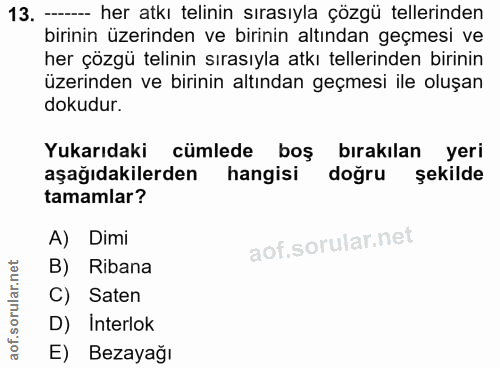 Soru 13