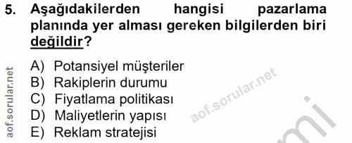 Soru 5