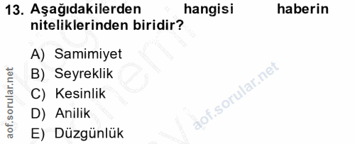 Soru 13