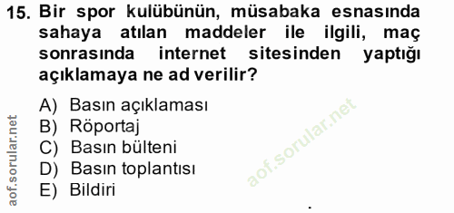 Soru 15