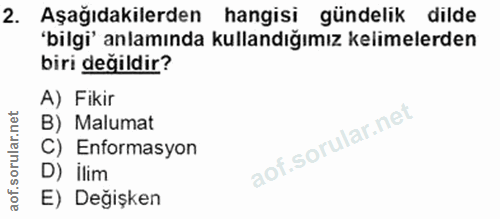 Soru 2