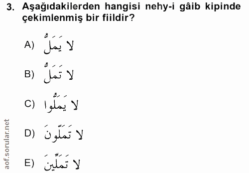 Soru 3