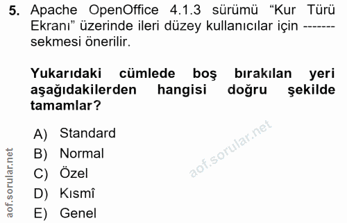 Soru 5