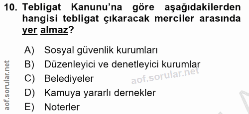 Soru 10