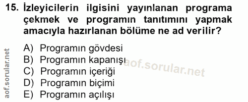 Soru 15