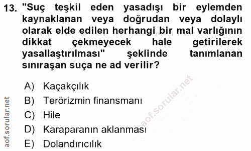 Soru 13