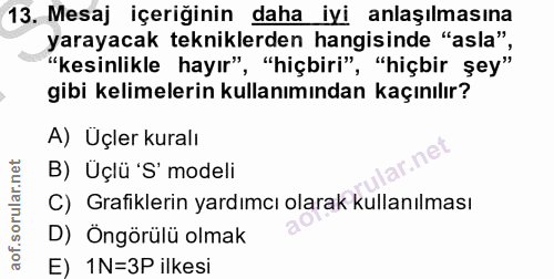 Soru 13