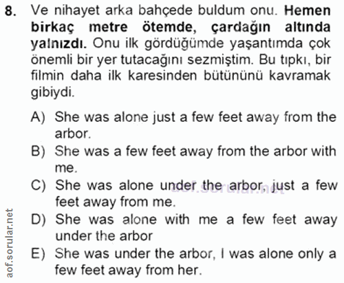 Soru 8