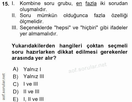 Soru 15