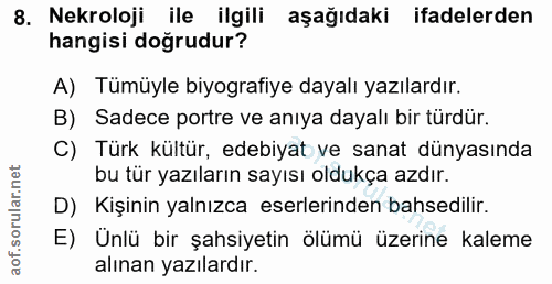 Soru 8
