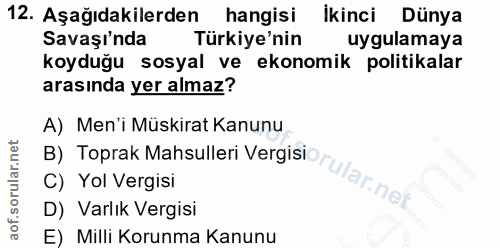 Soru 12