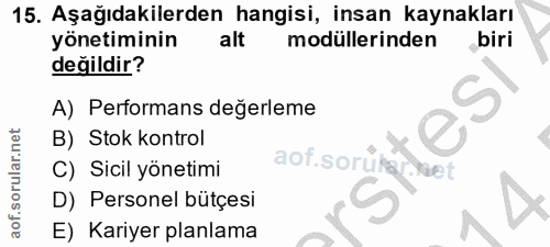 Soru 15