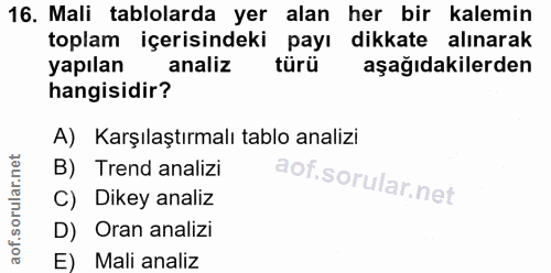 Soru 16