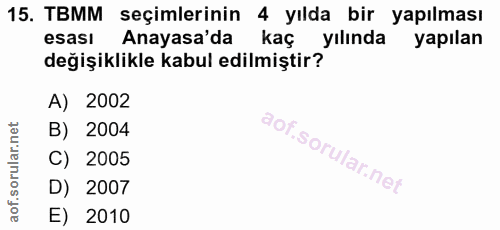 Soru 15