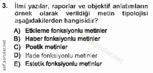 Soru 3