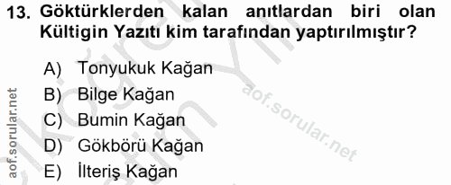 Soru 13