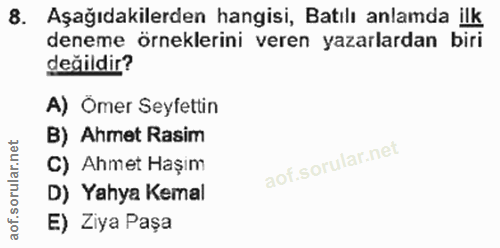 Soru 8
