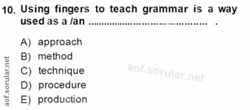 Soru 10